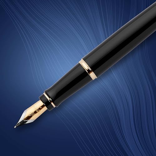 Waterman Expert Fountain Pen Black Gold Fine - Image 4