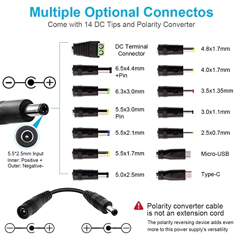 Wefomey DC Power Supply Adapter - Image 3