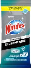 Windex Electronics Pre-Moistened Screen Wipes, 25ct