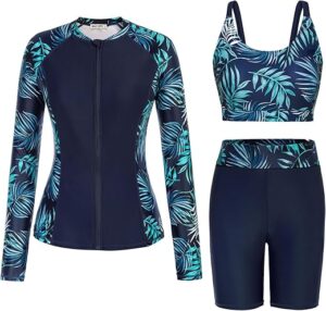 GRACE KARIN 3 Piece Rash Guard Swimsuit