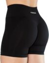 AUROLA Women’s Seamless High Waisted Workout Shorts