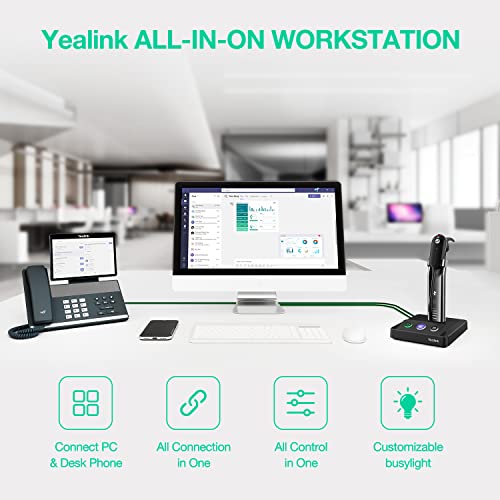 Yealink WH63 Mono Wireless DECT Headset - Image 2