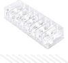 Yesesion Clear Cable Organizer with 10 Ties