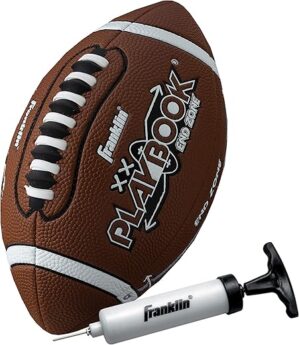 Franklin Sports Youth Playbook Junior Football with Routes