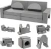 TROOPVILLE 10pcs Modular Kids Play Couch