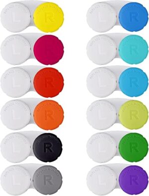 Lasiyanor Colorful Contact Lens Case Kit