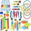 JOYIN 30 Pcs Diving Pool Toys for Kids