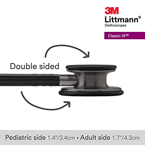 3M Littmann Classic III Stethoscope, 5809, Chocolate Tube - Image 3