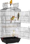 Yaheetech 41-inch Open Top Bird Cage for Parakeets and Small Parrots