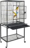 ZENY 53-Inch Bird Flight Cage, Wrought Iron