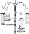 Best Choice Products 6-Hook Bird Feeding Station Kit w/4 Feeders