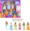 Mattel 6 Posable Small Dolls With Accessories