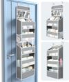 Yecaye 6-Shelf Detachable Over Door Organizer