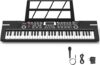 Afddfeh 61 Keys Electronic Digital Piano with Speaker