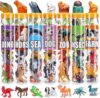 KarberDark 95 Pcs Assorted Mini Animal Figures