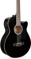 Best Choice Products Acoustic Electric Full Size Bass Guitar – Black