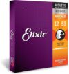 Elixir Acoustic Guitar Strings, 80/20 Bronze, Light 12-53