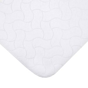 American Baby Company Waterproof Reusable Pad Protector, White, 27″ x 36