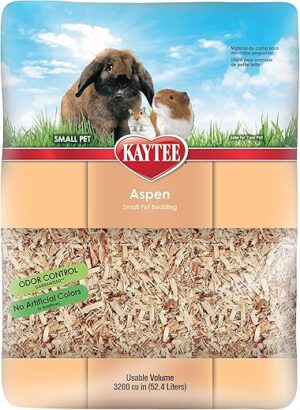 Kaytee Aspen Small Animal Pet Bedding, 52.4 Liters