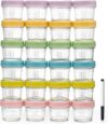 DIMBRAH Baby Food Storage Containers – 24pcs