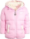 DKNY Baby Girls Reversible Puffer Jacket 12M-4T