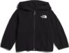 THE NORTH FACE Baby Glacier Zip Hoodie, TNF Black, 3-6 Months