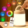 One Fire Baby Night Light, 10 Colors, Rechargeable, Remote+Timer