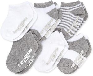 Burt’s Bees Baby Baby Socks, Organic Cotton, 6 Packs