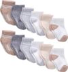 Hanes Baby Toddler Non-Slip Ankle Socks Multipacks