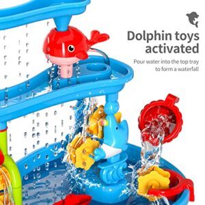 Bennol Sand Water Table Toys for Toddlers 3-5