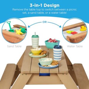 Best Choice Products Kids 3-in-1 Sand & Water Table