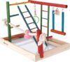 Penn-Plax Bird Life Wooden Playpen â€“ Large