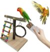 XLpeixin Bird Training Stand With Toys, 2pcs