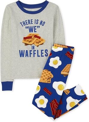 The Children’s Place Boys’ Long Sleeve Cotton Pajamas
