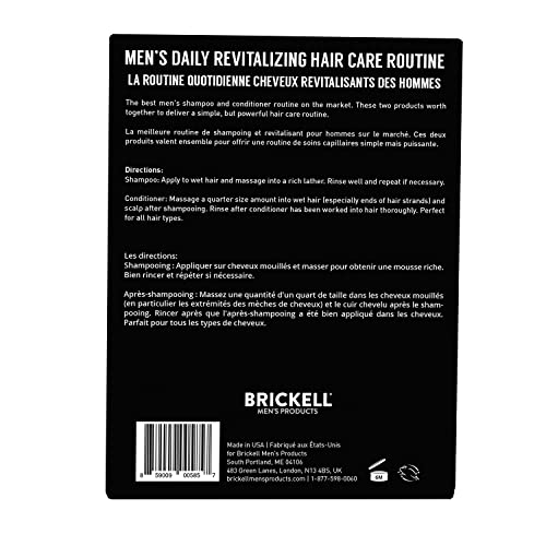 Brickell Men's Daily Revitalizing Hair Care Routine - Image 3