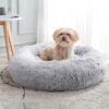 WESTERN HOME WH Calming Dog & Cat Donut Cuddler Bed, 20″/24″/27″/30