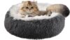 Something Different Calming Round Fluffy Cat Bed, 20â€