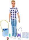 Barbie Camping Set With Blonde Ken Doll