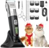 oneisall Cat Clippers: Quiet Hair Trimmer, Rechargeable