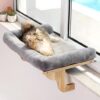 Zakkart Cat Perch for Window Sill – Orthopedic Hammock Design