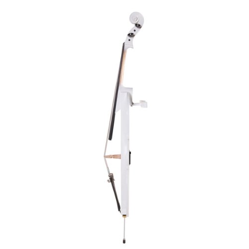 Cecilio Pearl White Electric Cello CECO-1WH - Image 5