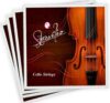 Stravilio Cello Strings Full Set, Bronze Label