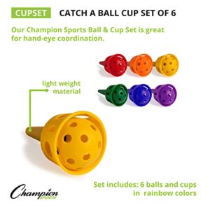 Champion Sports Catch A Ball Set: Classic Kids Game