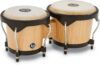 Latin Percussion City Wood Bongos LP601NY-AW Natural 7-inch