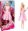 Barbie Collectible Doll Wearing Pink & White Gingham Dress