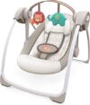 Ingenuity Compact 6-Speed Plush Baby Swing