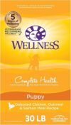 Wellness Complete Health Dry Puppy Food, 30-Pound