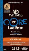 Wellness CORE Grain-Free Large Breed Dry Dog Food (26-Pound Bag)