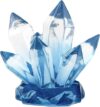 Penn-Plax Crystal Cluster Aquarium Decoration â€“ Sapphire Blue