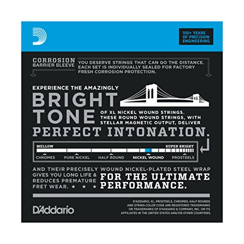 D'Addario EXL110-10P 10-46 Nickel Wound Electric Guitar Strings - Image 2